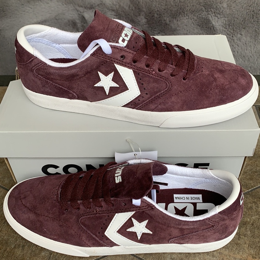 CONVERSE CHECKPOINT PRO OX BLACK CURRANT/WHITE MEN - Picture 3 of 16